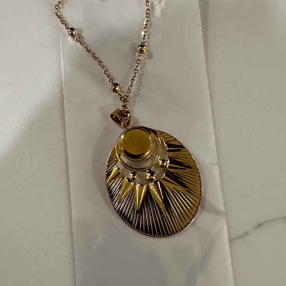 Oceanus Swimwear Pendant Necklace with Pearl Accent - Picture 3 of 6